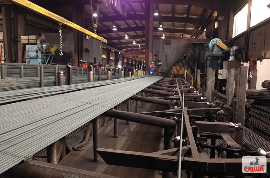 روش بسته بندی میلگرد بناب